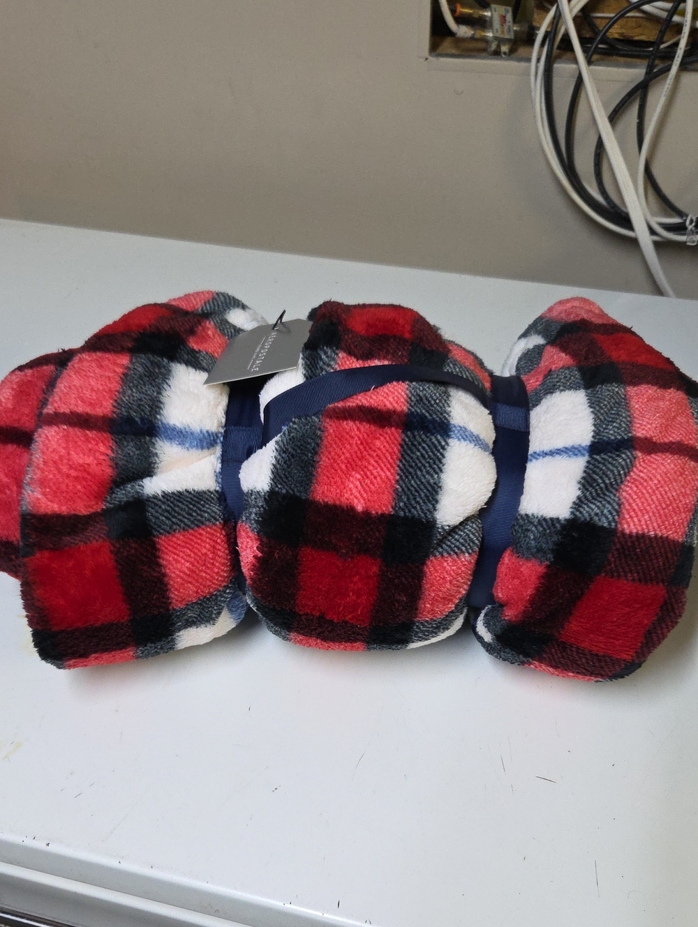 Aeropostale Minky Fleece Plaid Blanket Throw NWT Christmas✨️5/$30